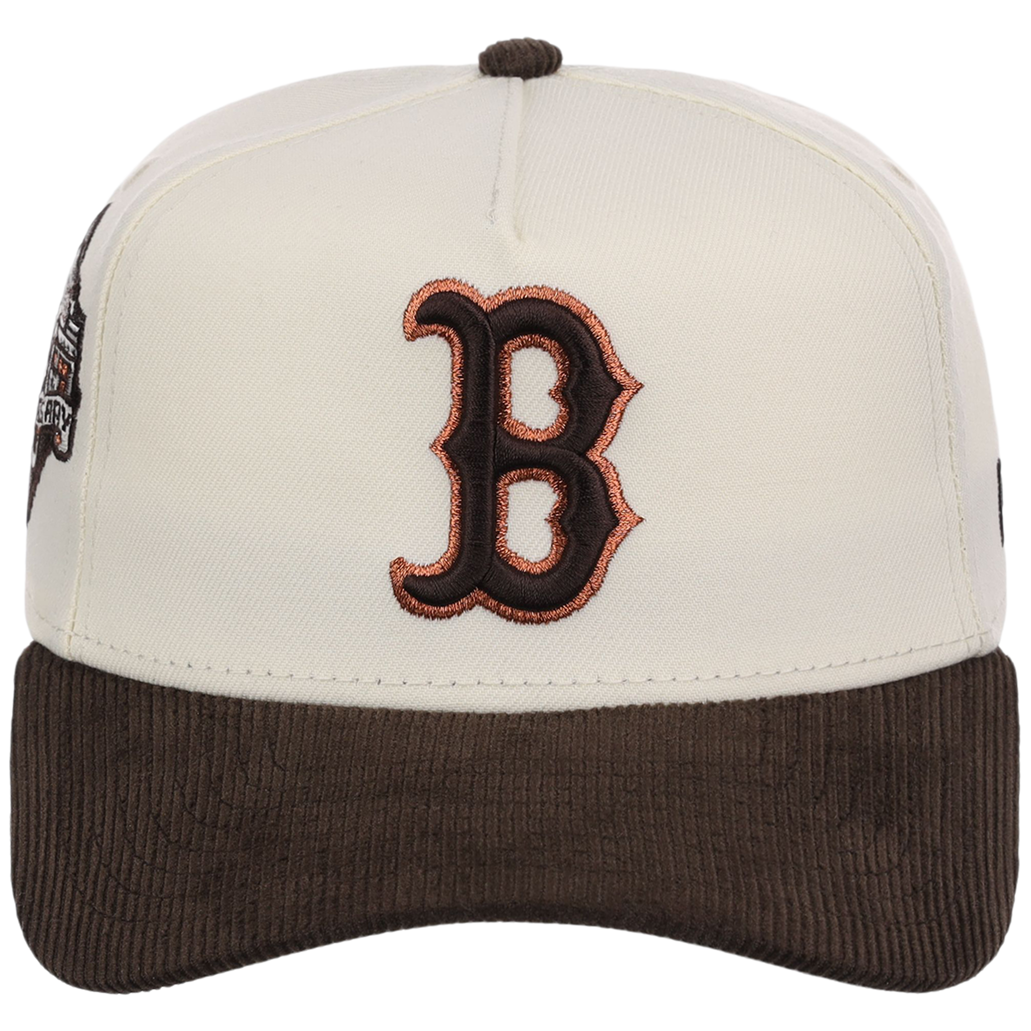 Boston Red Sox MLB Chrome Walnut Cord New Era 59FORTY