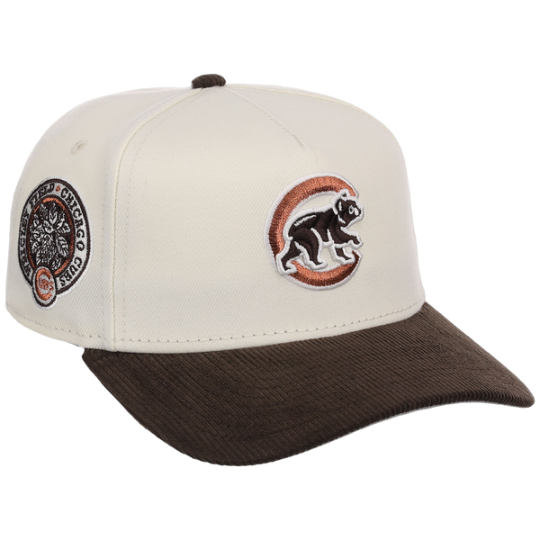 Chicago Cubs MLB Chrome Walnut Cord New Era 59FORTY – LidsHatDrop