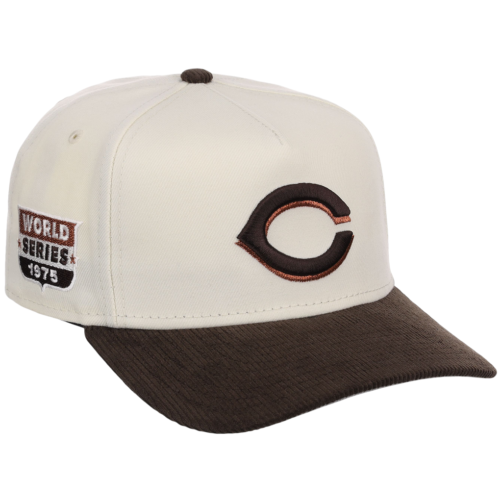 Cincinnati Reds MLB Chrome Walnut Cord New Era 59FORTY