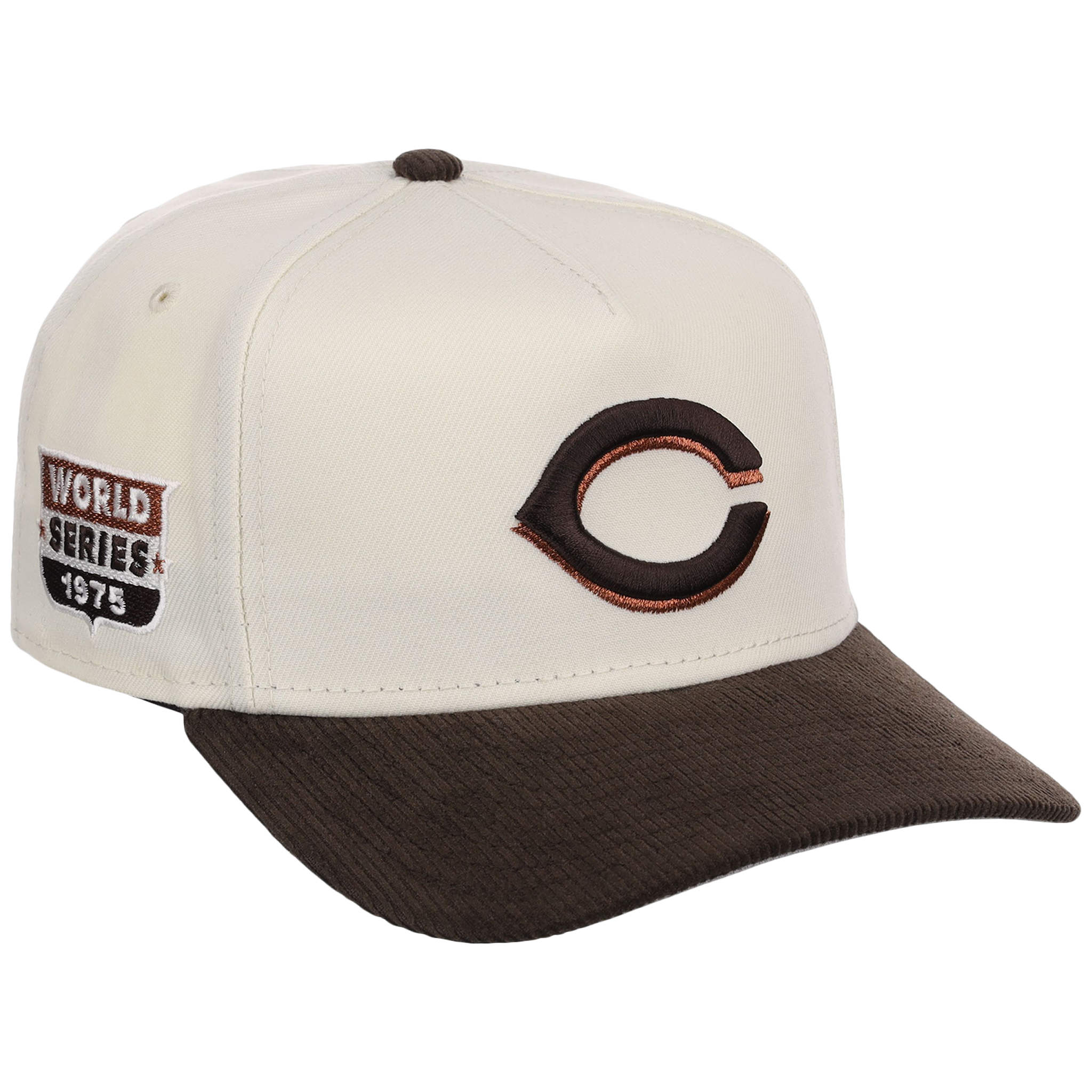 Cincinnati Reds MLB Chrome Walnut Cord New Era 59FORTY