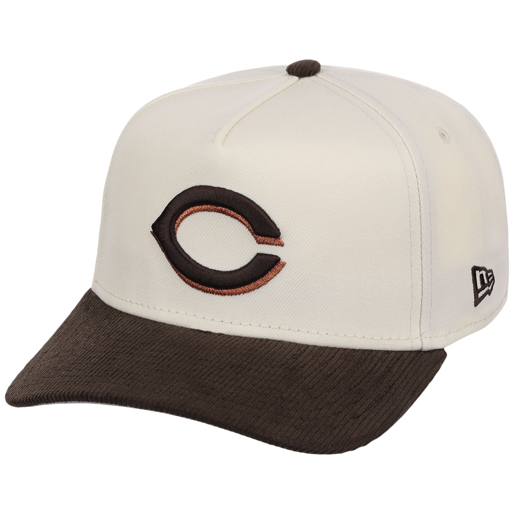 Cincinnati Reds MLB Chrome Walnut Cord New Era 59FORTY