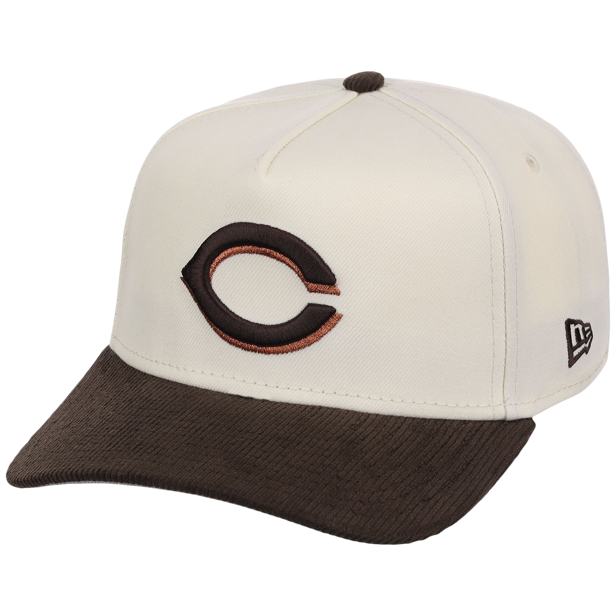 Cincinnati Reds MLB Chrome Walnut Cord New Era 59FORTY