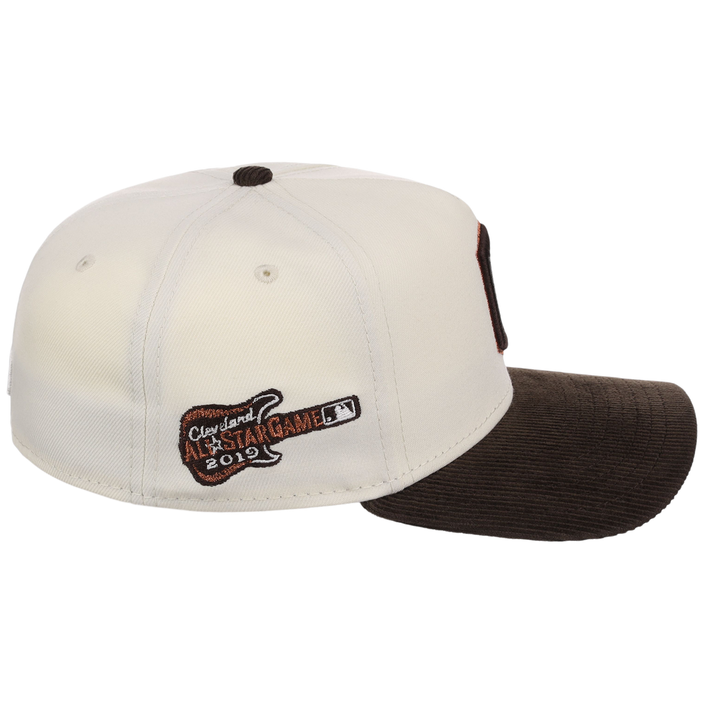 Cleveland Guardians MLB Chrome Walnut Cord New Era 59FORTY
