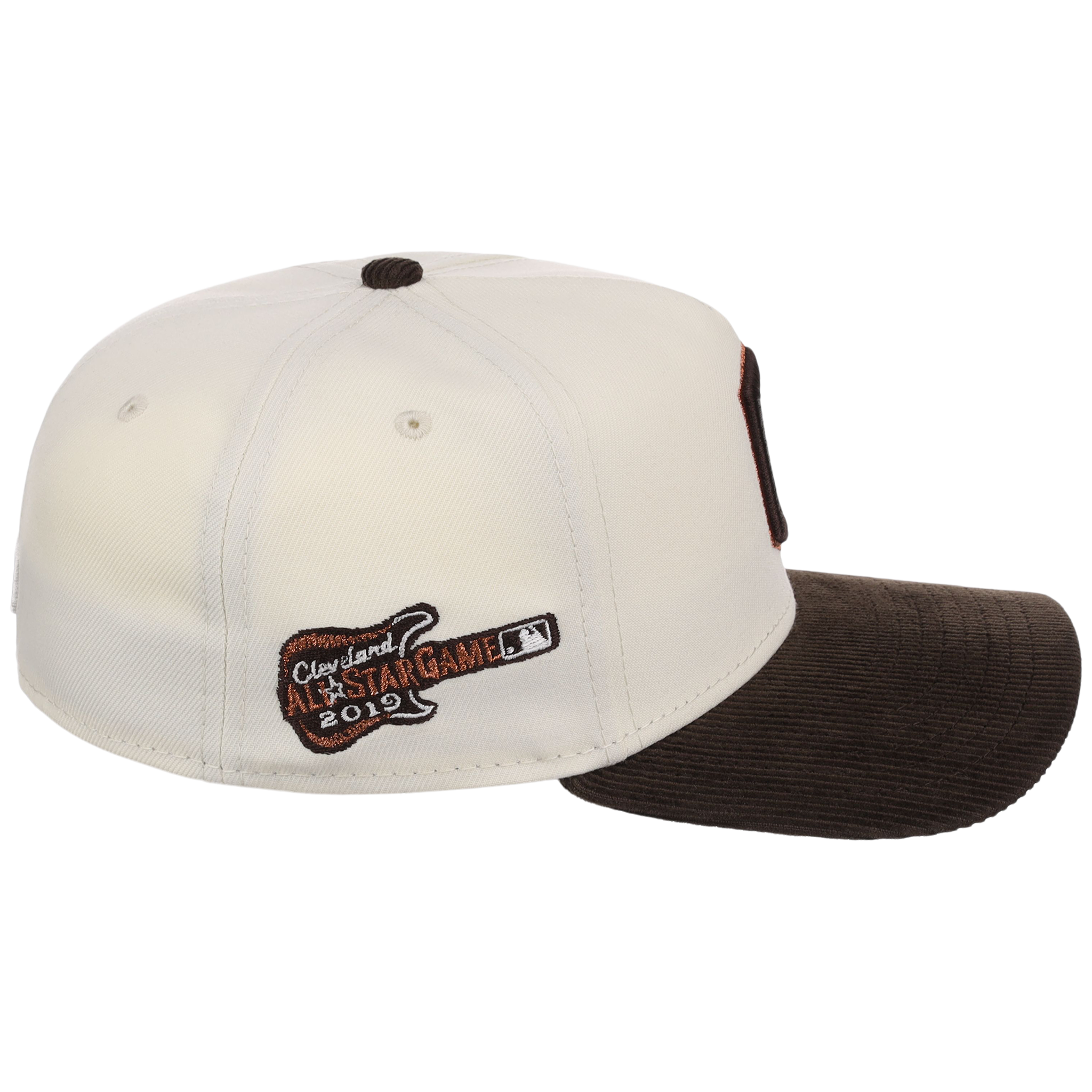 Cleveland Guardians MLB Chrome Walnut Cord New Era 59FORTY