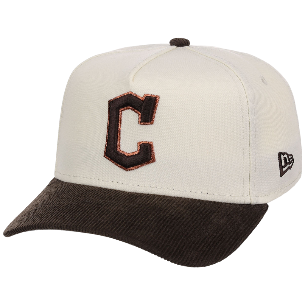 Cleveland Guardians MLB Chrome Walnut Cord New Era 59FORTY