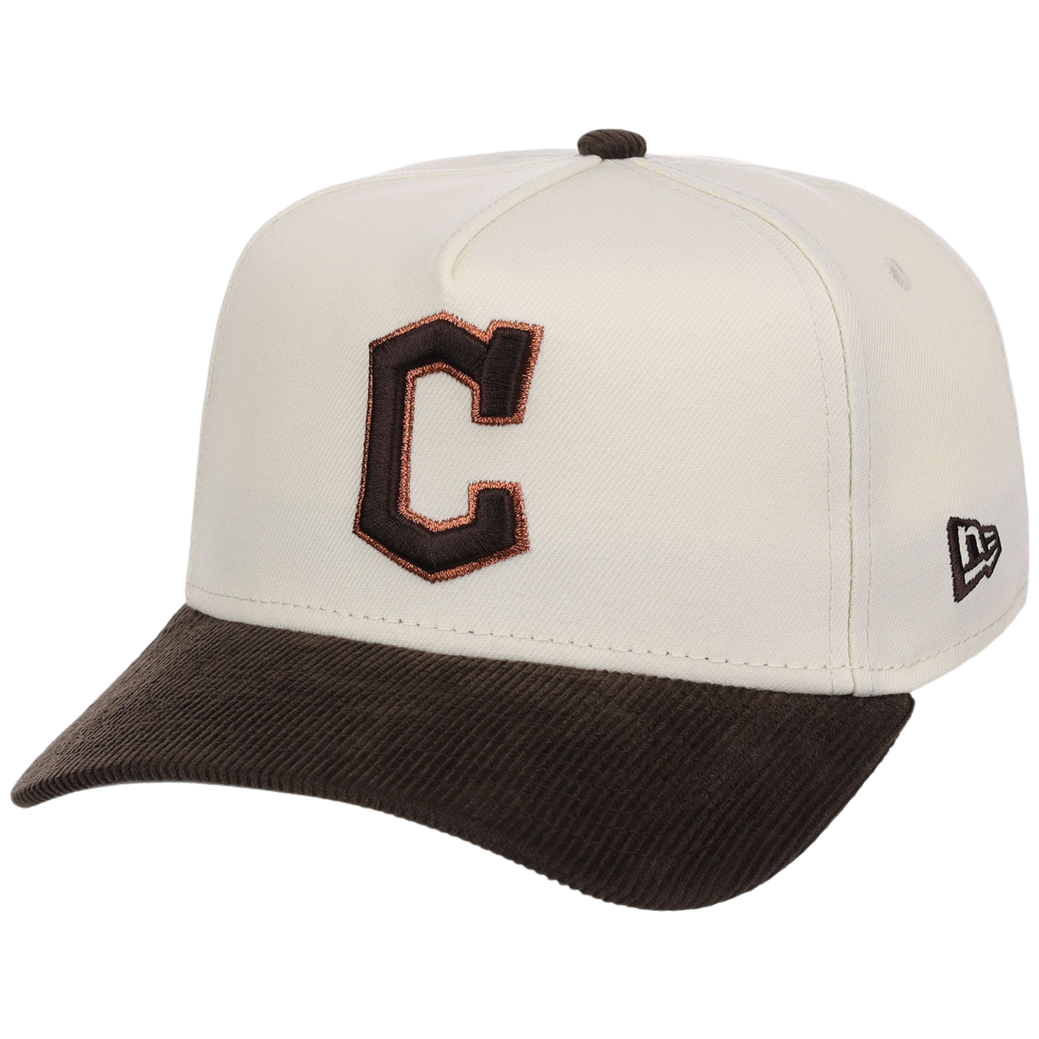 Cleveland Guardians MLB Chrome Walnut Cord New Era 59FORTY