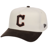 Cleveland Guardians MLB Chrome Walnut Cord New Era 59FORTY