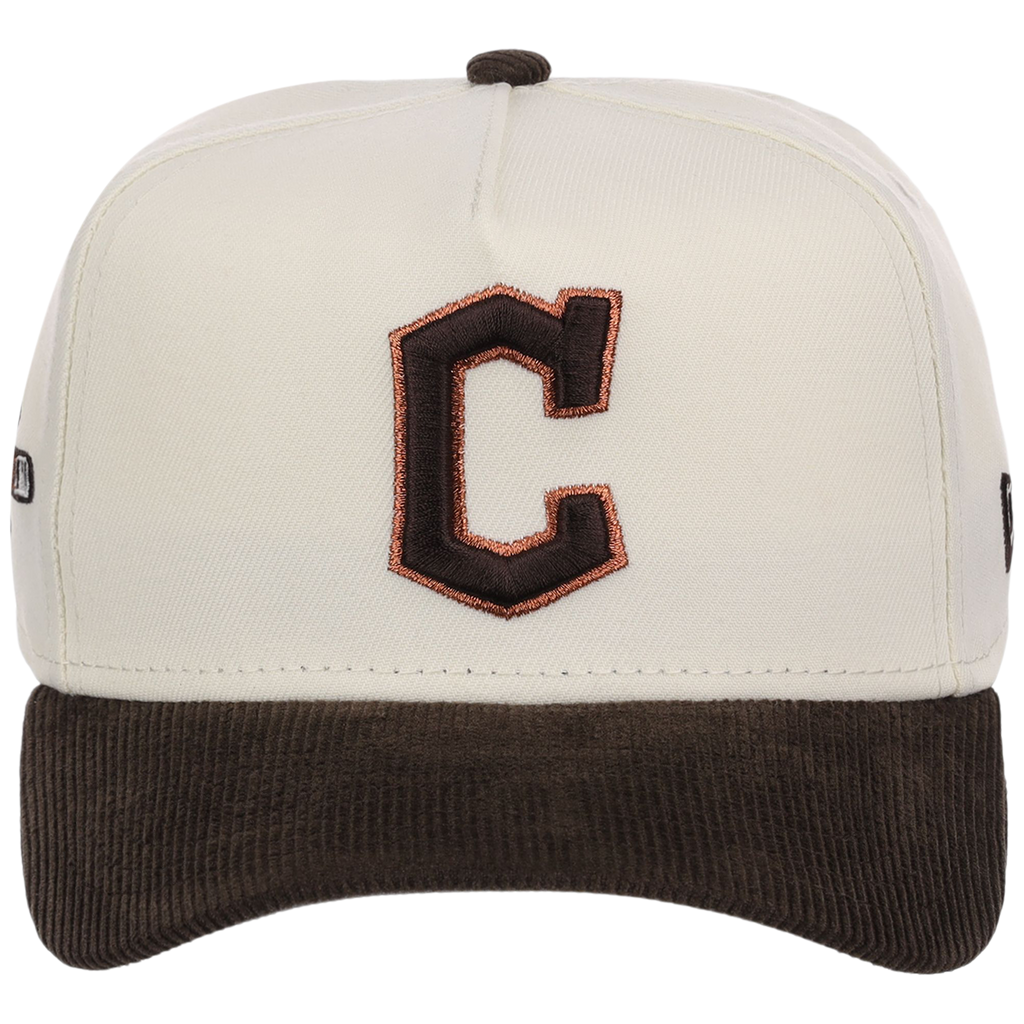 Cleveland Guardians MLB Chrome Walnut Cord New Era 59FORTY