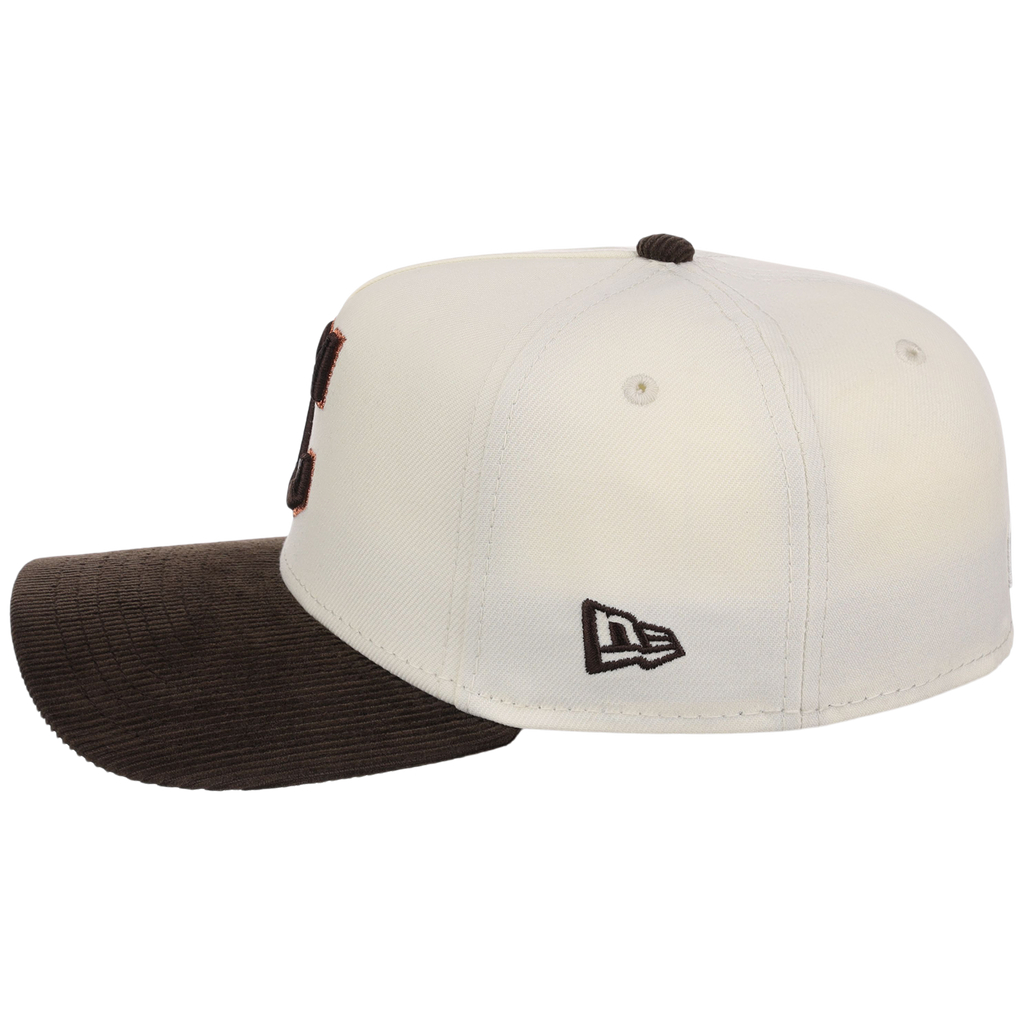 Cleveland Guardians MLB Chrome Walnut Cord New Era 59FORTY