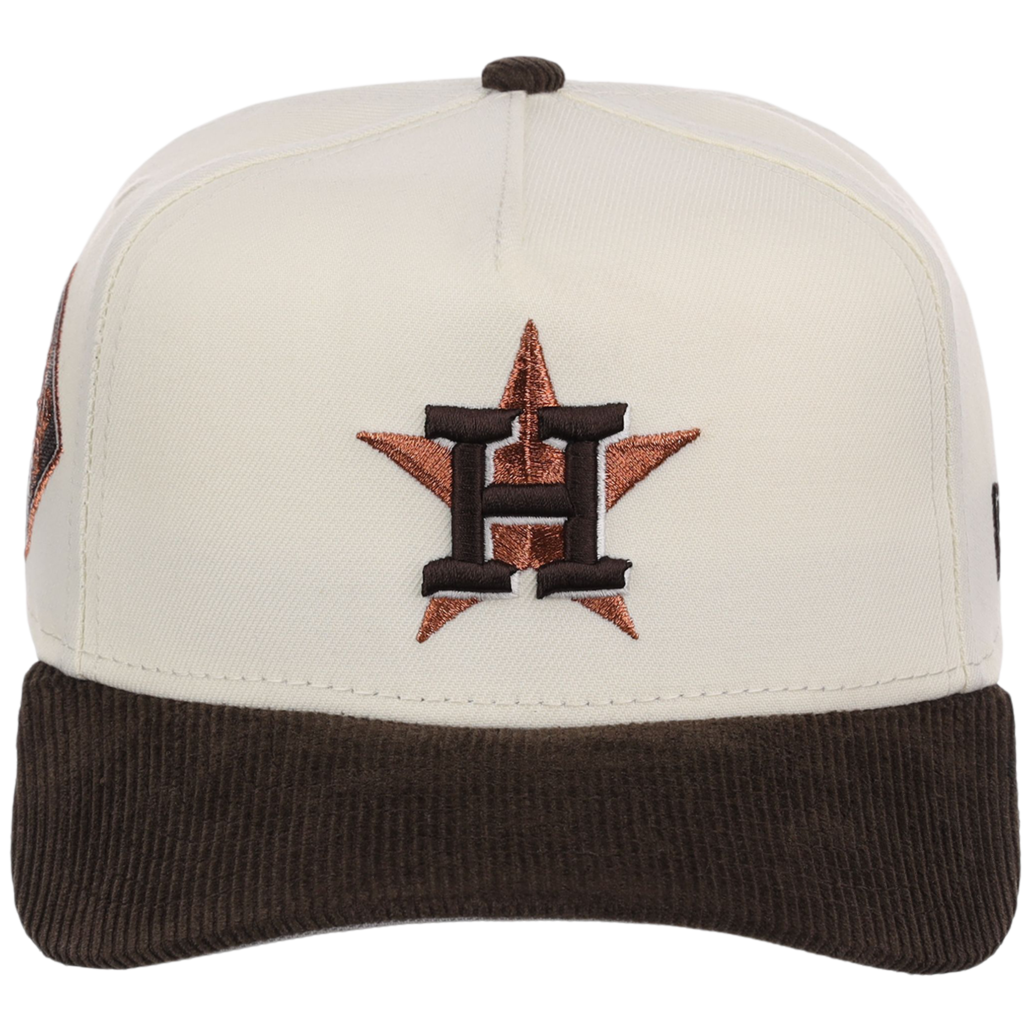 Houston Astros MLB Chrome Walnut Cord New Era 59FORTY