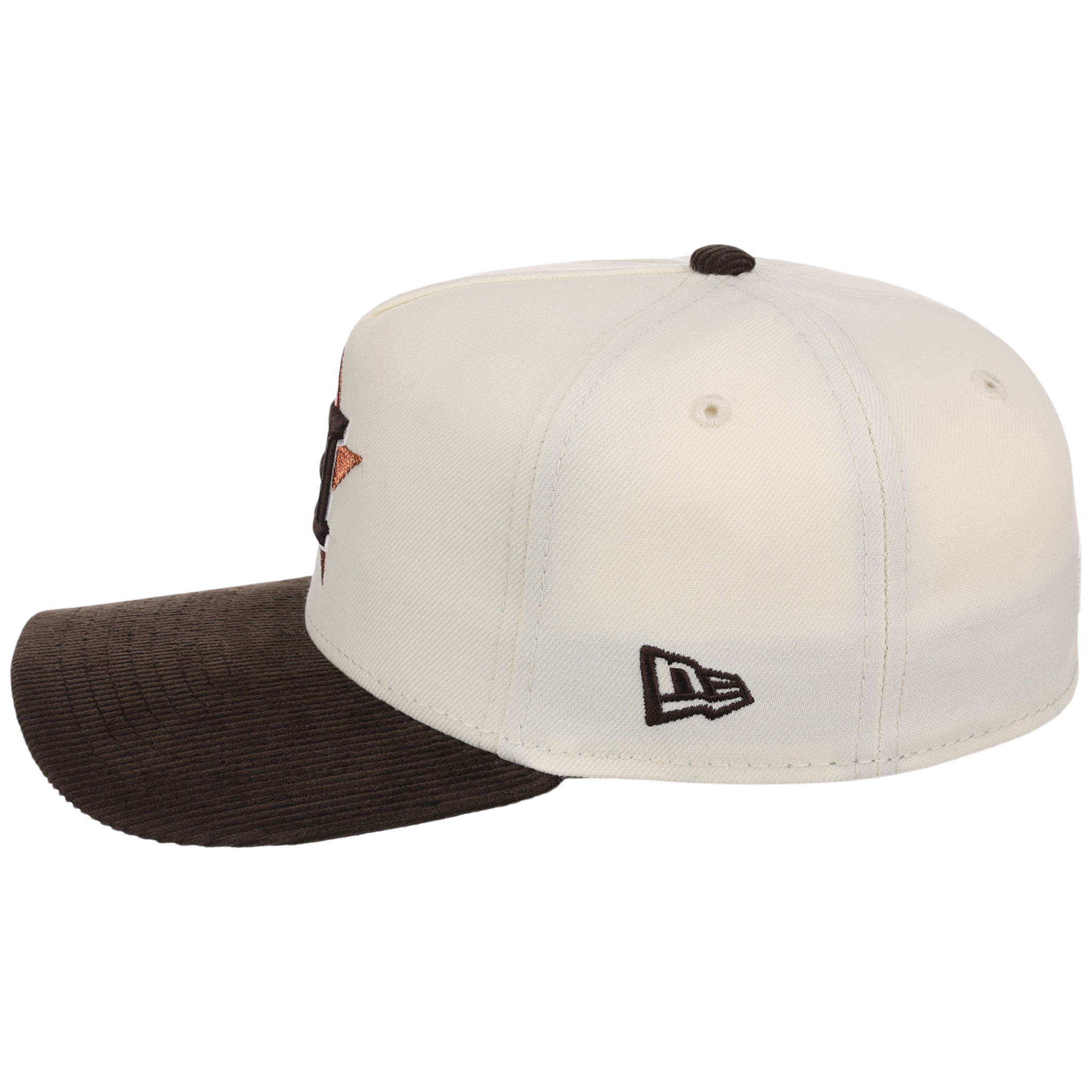 Houston Astros MLB Chrome Walnut Cord New Era 59FORTY