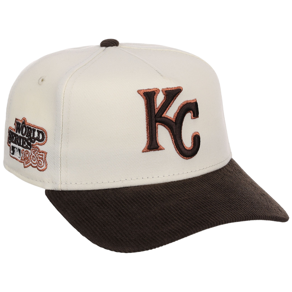 Kansas City Royals MLB Chrome Walnut Cord New Era 59FORTY