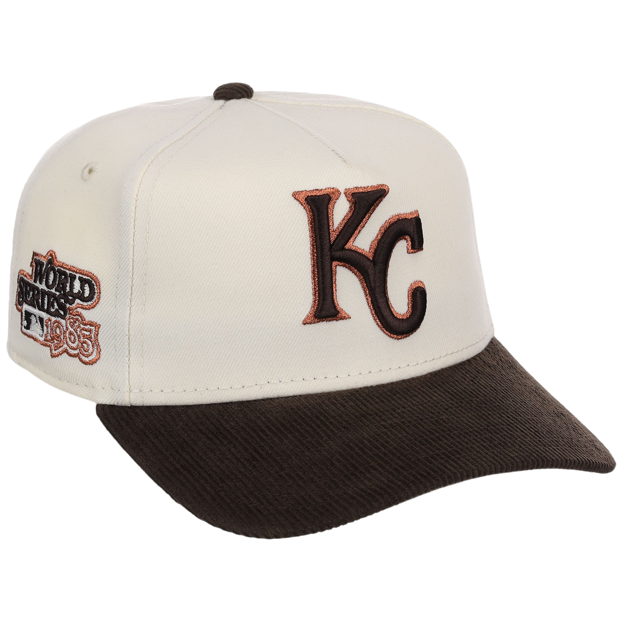 Kansas City Royals MLB Chrome Walnut Cord New Era 59FORTY