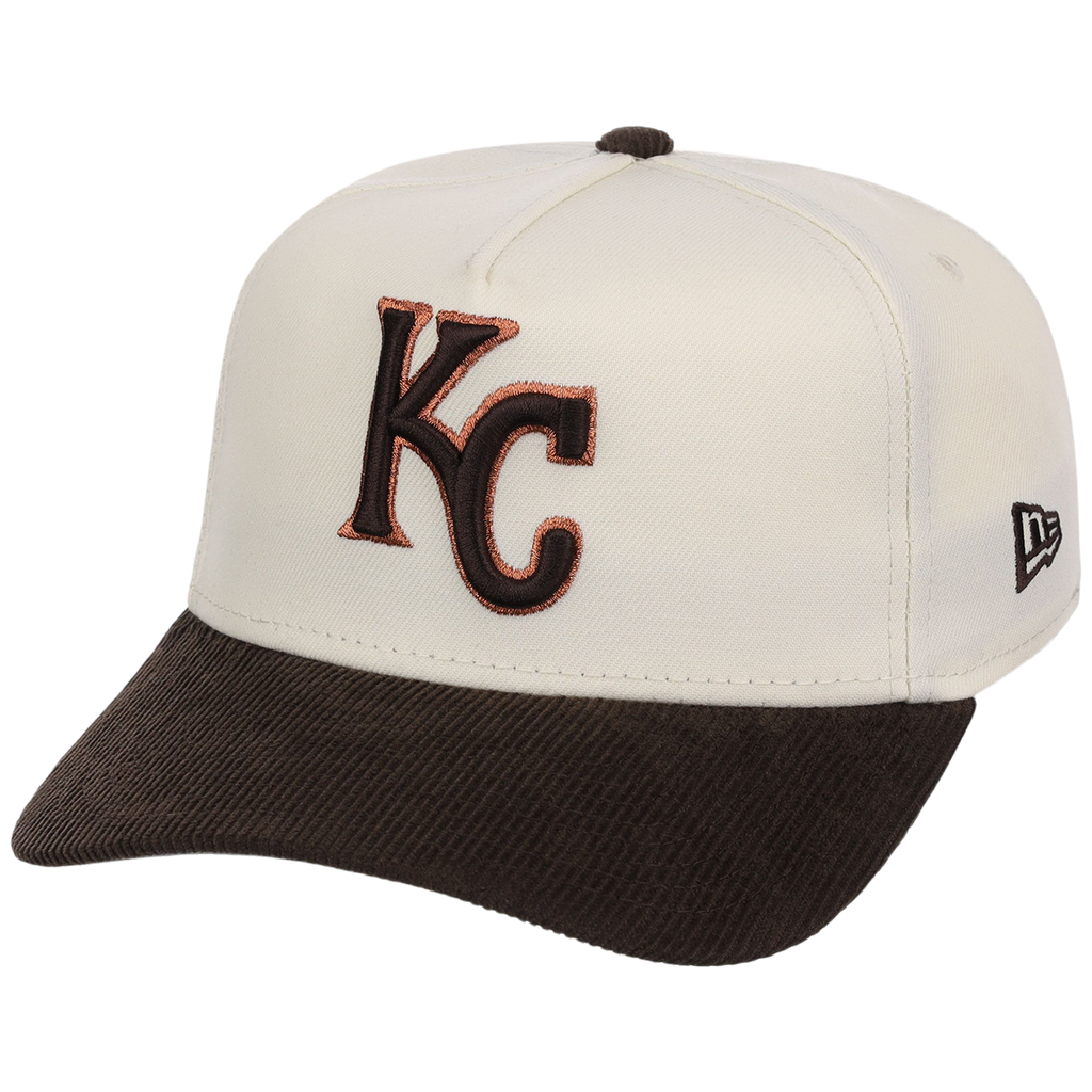 Kansas City Royals MLB Chrome Walnut Cord New Era 59FORTY
