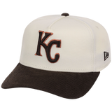 Kansas City Royals MLB Chrome Walnut Cord New Era 59FORTY