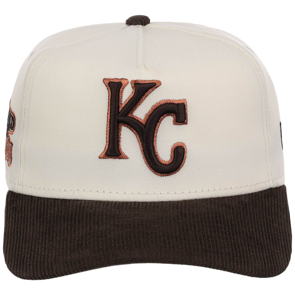 Kansas City Royals MLB Chrome Walnut Cord New Era 59FORTY