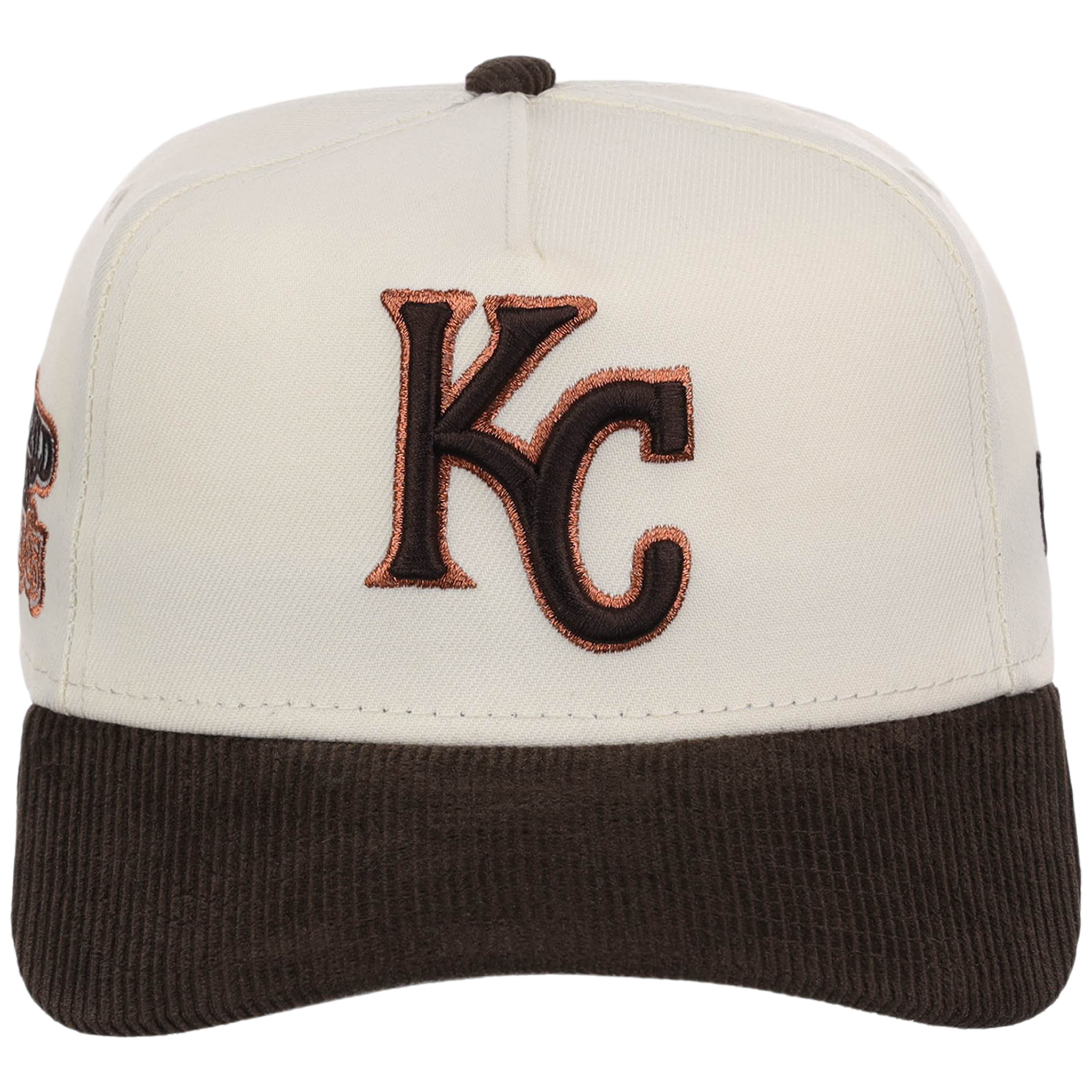 Kansas City Royals MLB Chrome Walnut Cord New Era 59FORTY