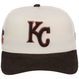 Kansas City Royals MLB Chrome Walnut Cord New Era 59FORTY