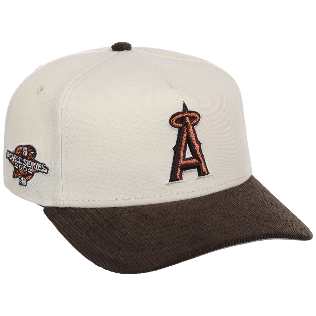 Los Angeles Angels MLB Chrome Walnut Cord New Era 59FORTY