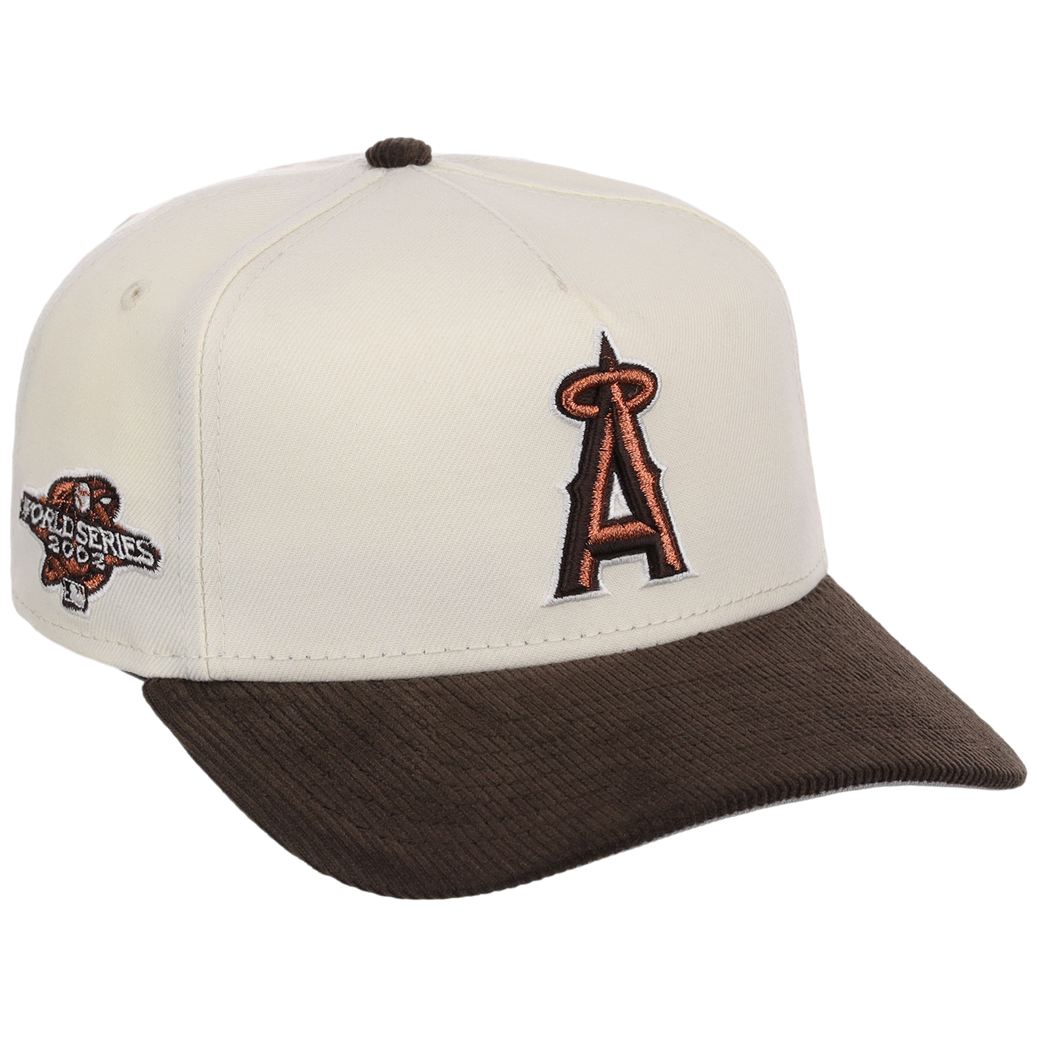 Los Angeles Angels MLB Chrome Walnut Cord New Era 59FORTY