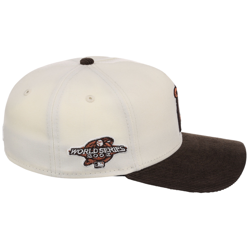 Los Angeles Angels MLB Chrome Walnut Cord New Era 59FORTY