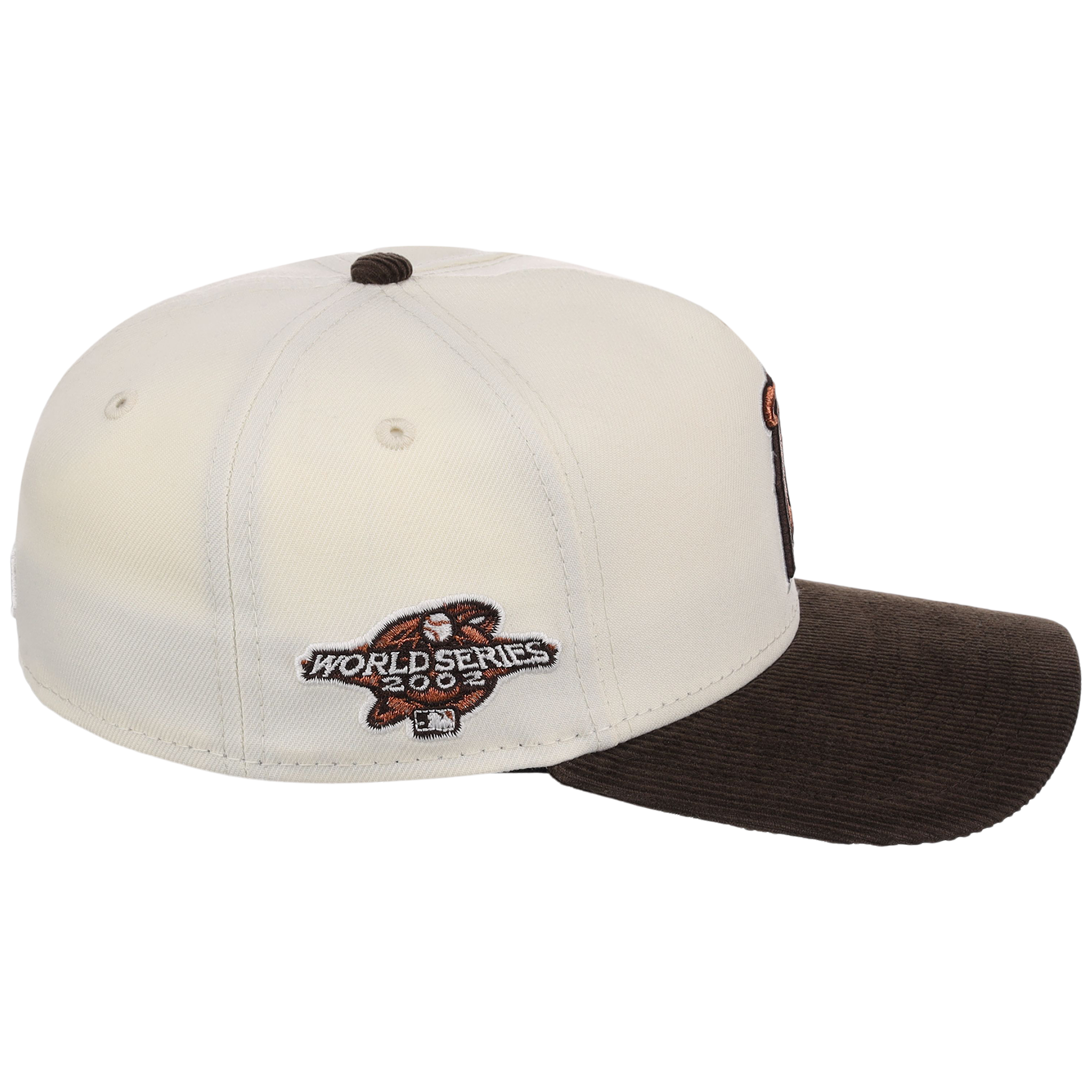 Los Angeles Angels MLB Chrome Walnut Cord New Era 59FORTY