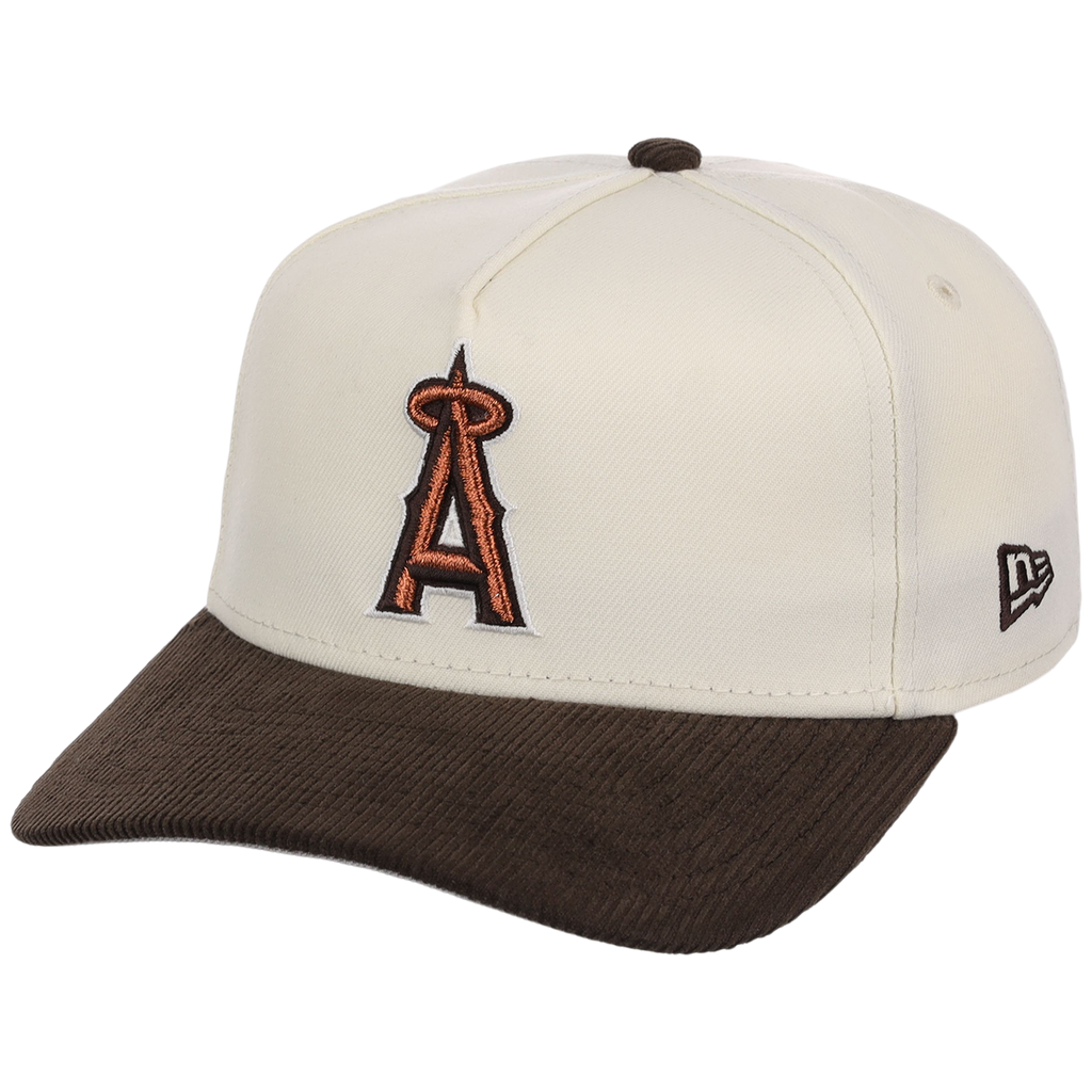 Los Angeles Angels MLB Chrome Walnut Cord New Era 59FORTY