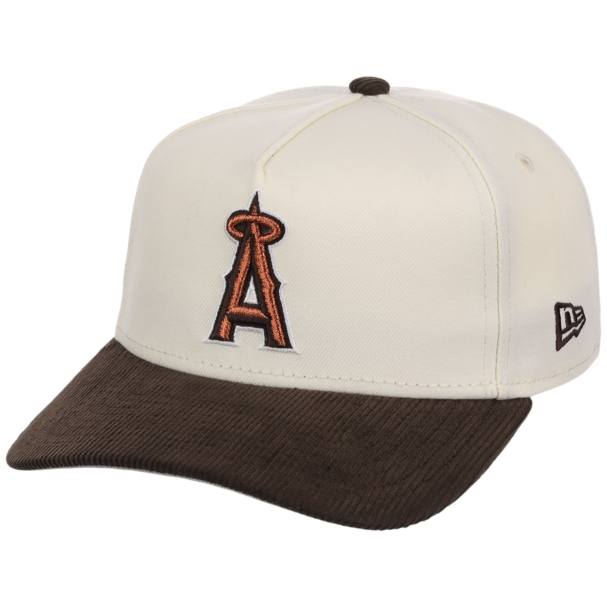 Los Angeles Angels MLB Chrome Walnut Cord New Era 59FORTY