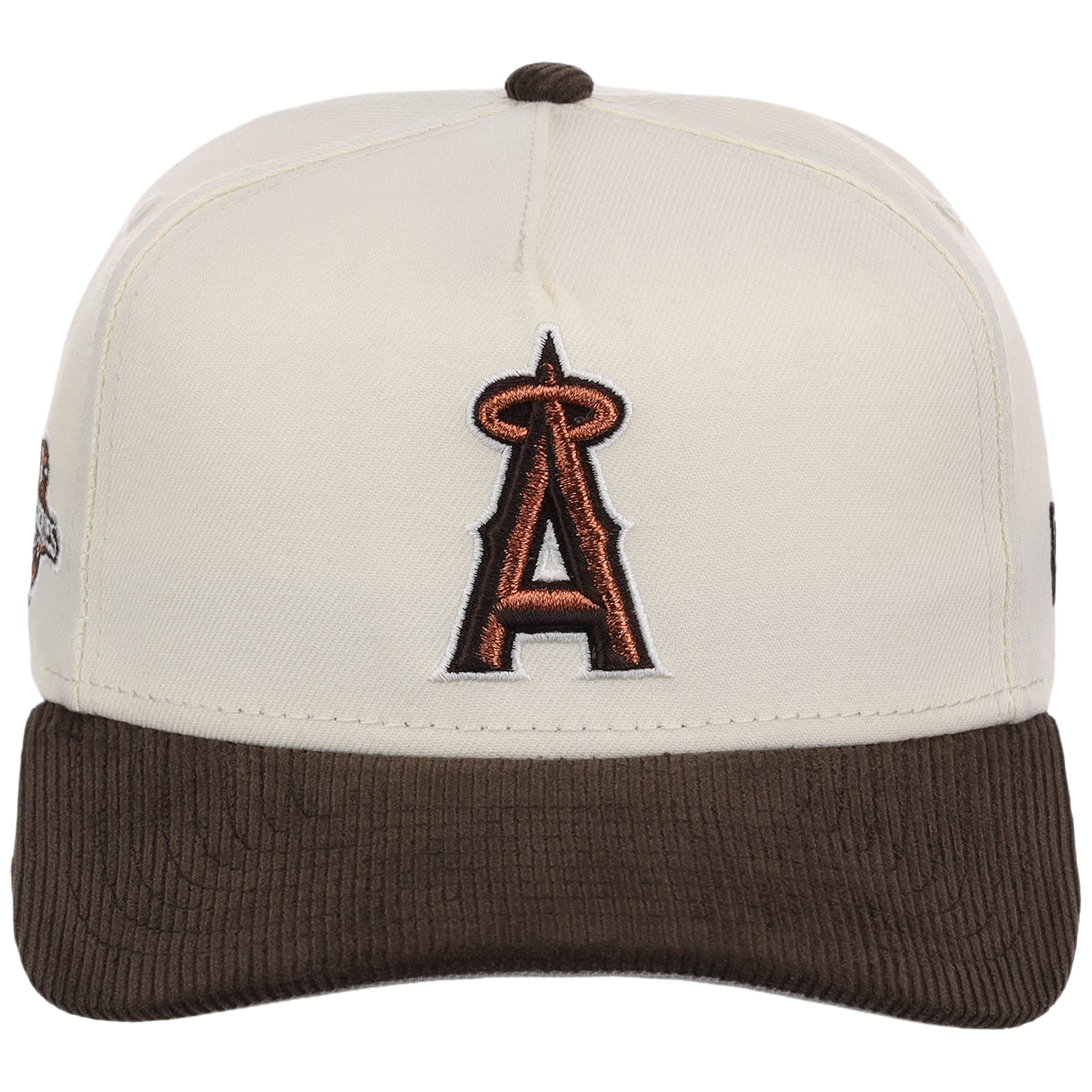 Los Angeles Angels MLB Chrome Walnut Cord New Era 59FORTY