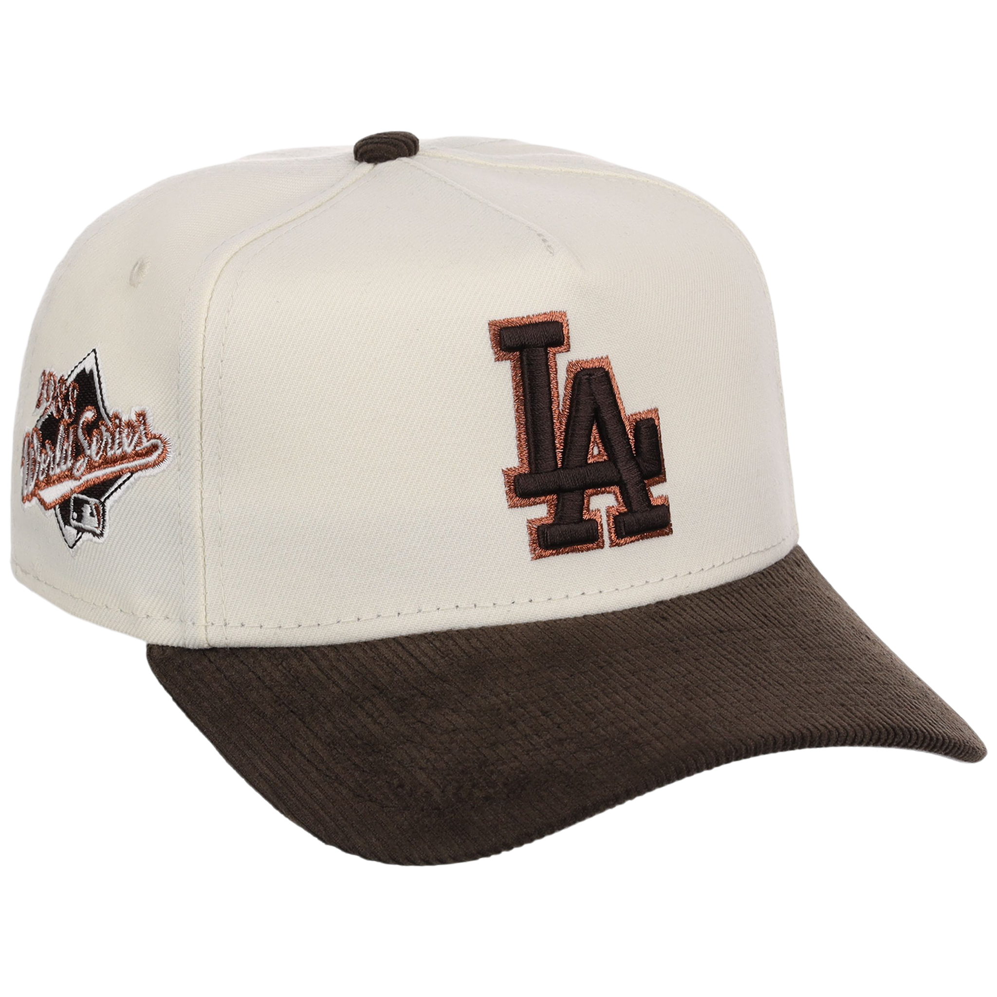 Los Angeles Dodgers MLB Chrome Walnut Cord New Era 59FORTY