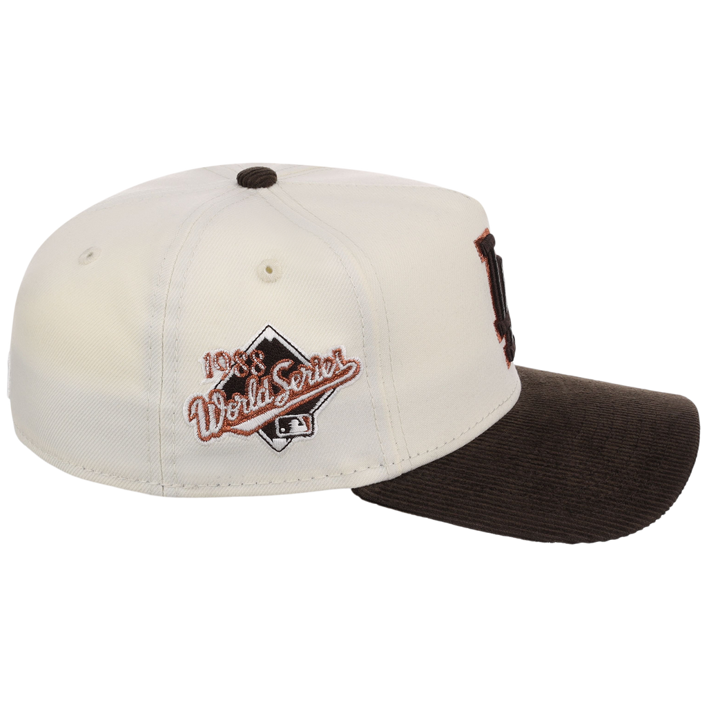 Los Angeles Dodgers MLB Chrome Walnut Cord New Era 59FORTY