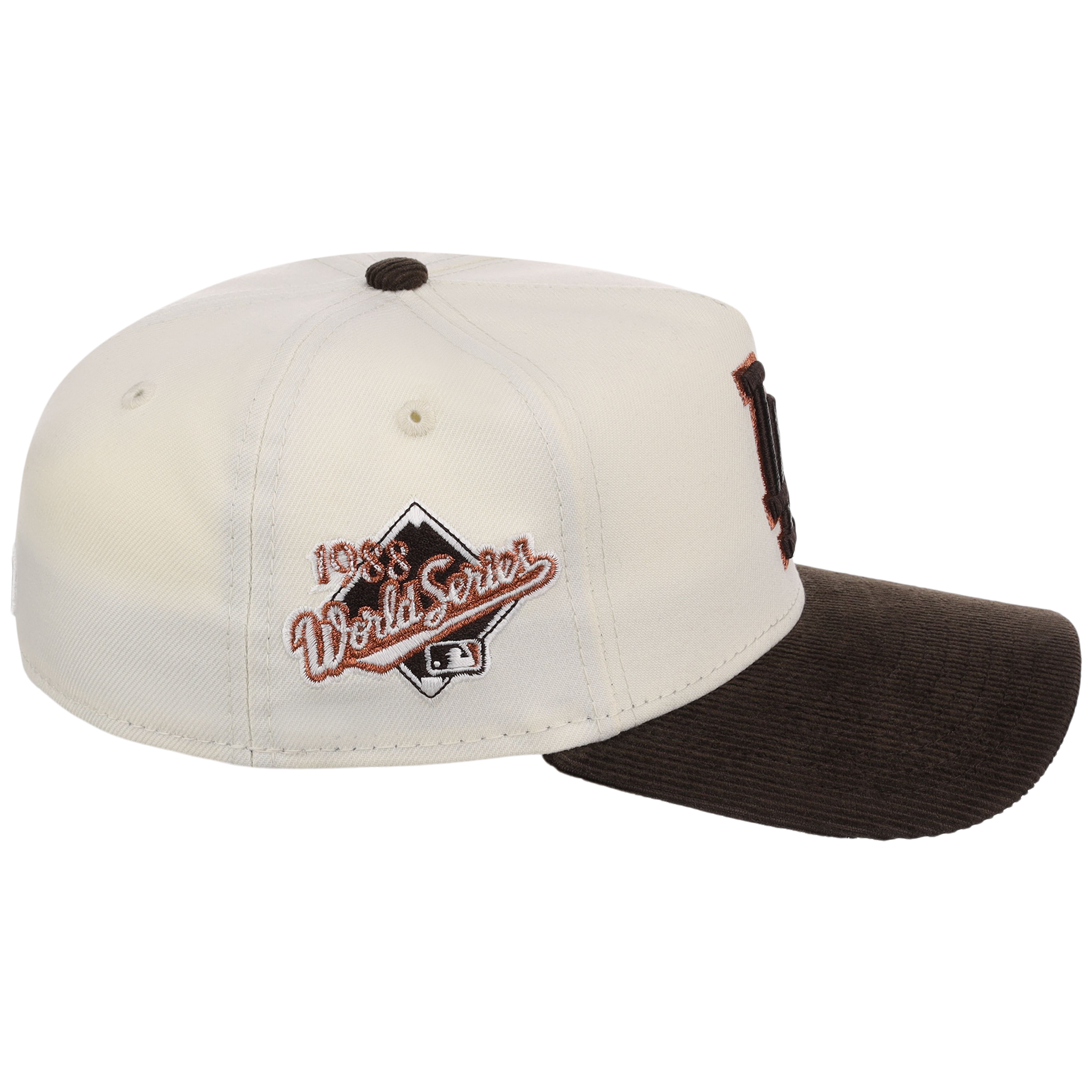 Los Angeles Dodgers MLB Chrome Walnut Cord New Era 59FORTY
