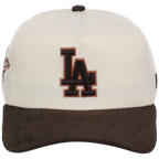 Los Angeles Dodgers MLB Chrome Walnut Cord New Era 59FORTY