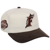 Miami Marlins MLB Chrome Walnut Cord New Era 59FORTY