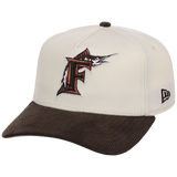 Miami Marlins MLB Chrome Walnut Cord New Era 59FORTY