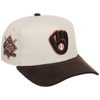 Milwaukee Brewers MLB Chrome Walnut Cord New Era 59FORTY