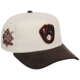 Milwaukee Brewers MLB Chrome Walnut Cord New Era 59FORTY