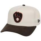 Milwaukee Brewers MLB Chrome Walnut Cord New Era 59FORTY