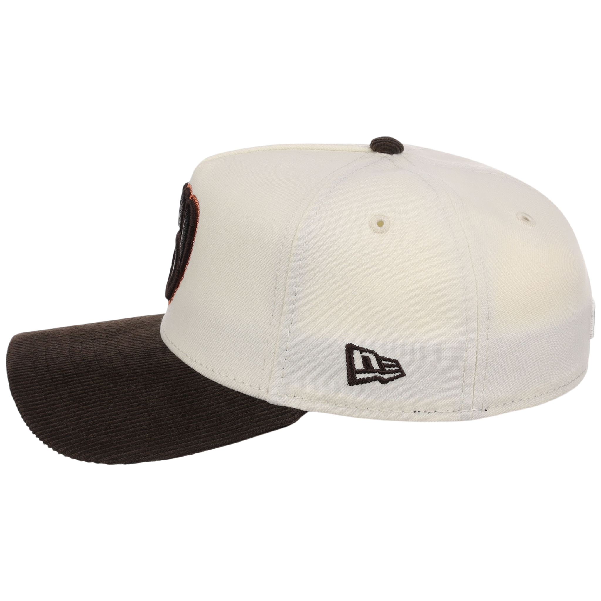 Milwaukee Brewers MLB Chrome Walnut Cord New Era 59FORTY