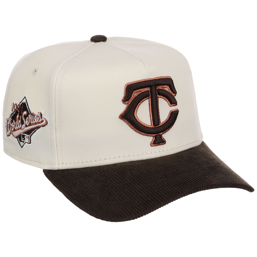 Minnesota Twins MLB Chrome Walnut Cord New Era 59FORTY