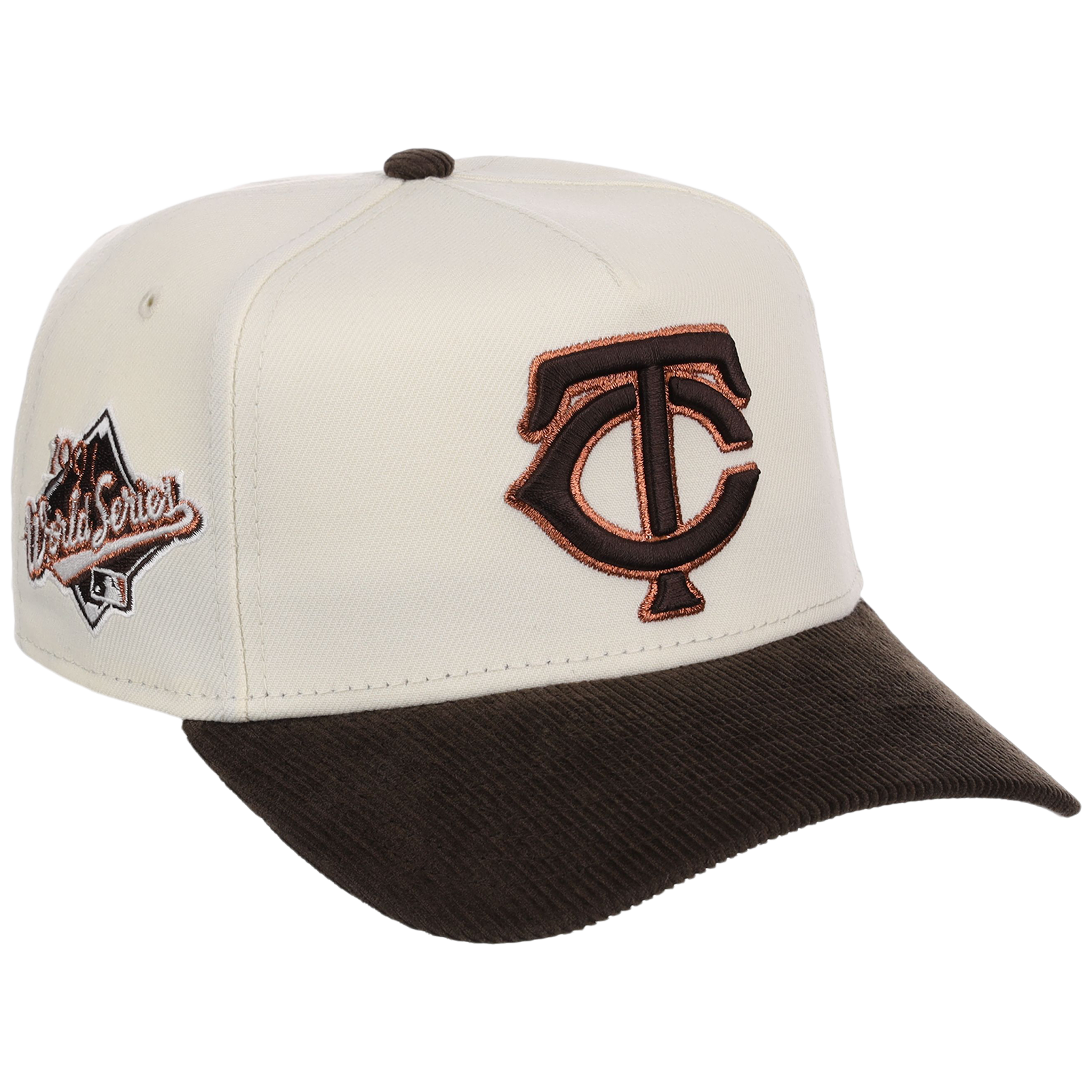 Minnesota Twins MLB Chrome Walnut Cord New Era 59FORTY
