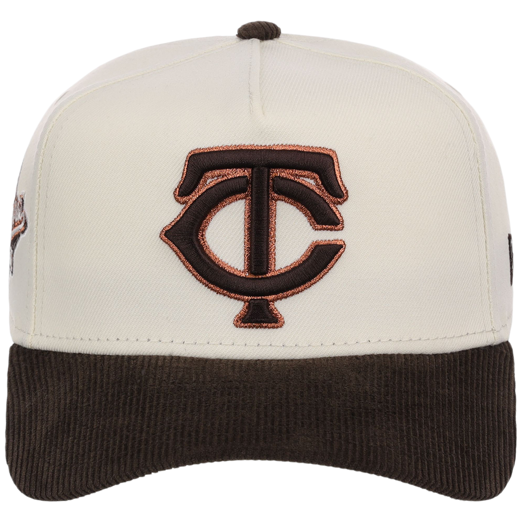 Minnesota Twins MLB Chrome Walnut Cord New Era 59FORTY