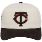 Minnesota Twins MLB Chrome Walnut Cord New Era 59FORTY