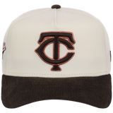 Minnesota Twins MLB Chrome Walnut Cord New Era 59FORTY