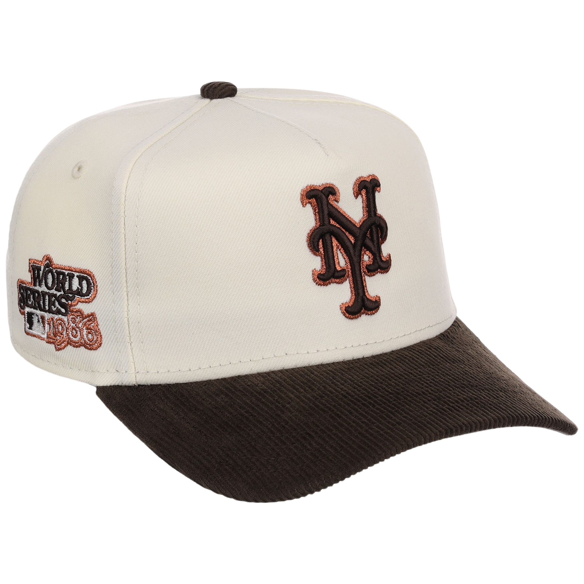 New York Mets MLB Chrome Walnut Cord New Era 59FORTY