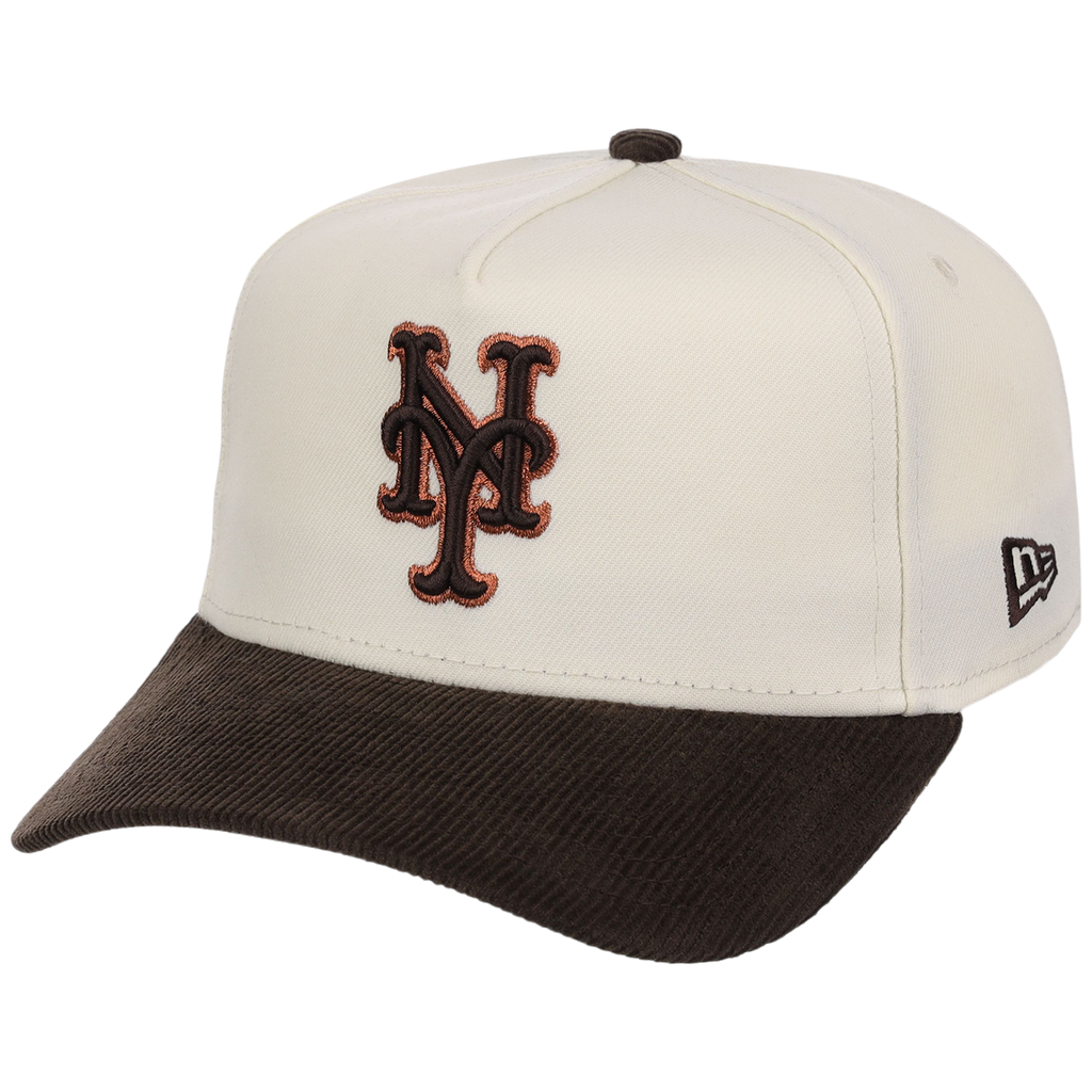 New York Mets MLB Chrome Walnut Cord New Era 59FORTY