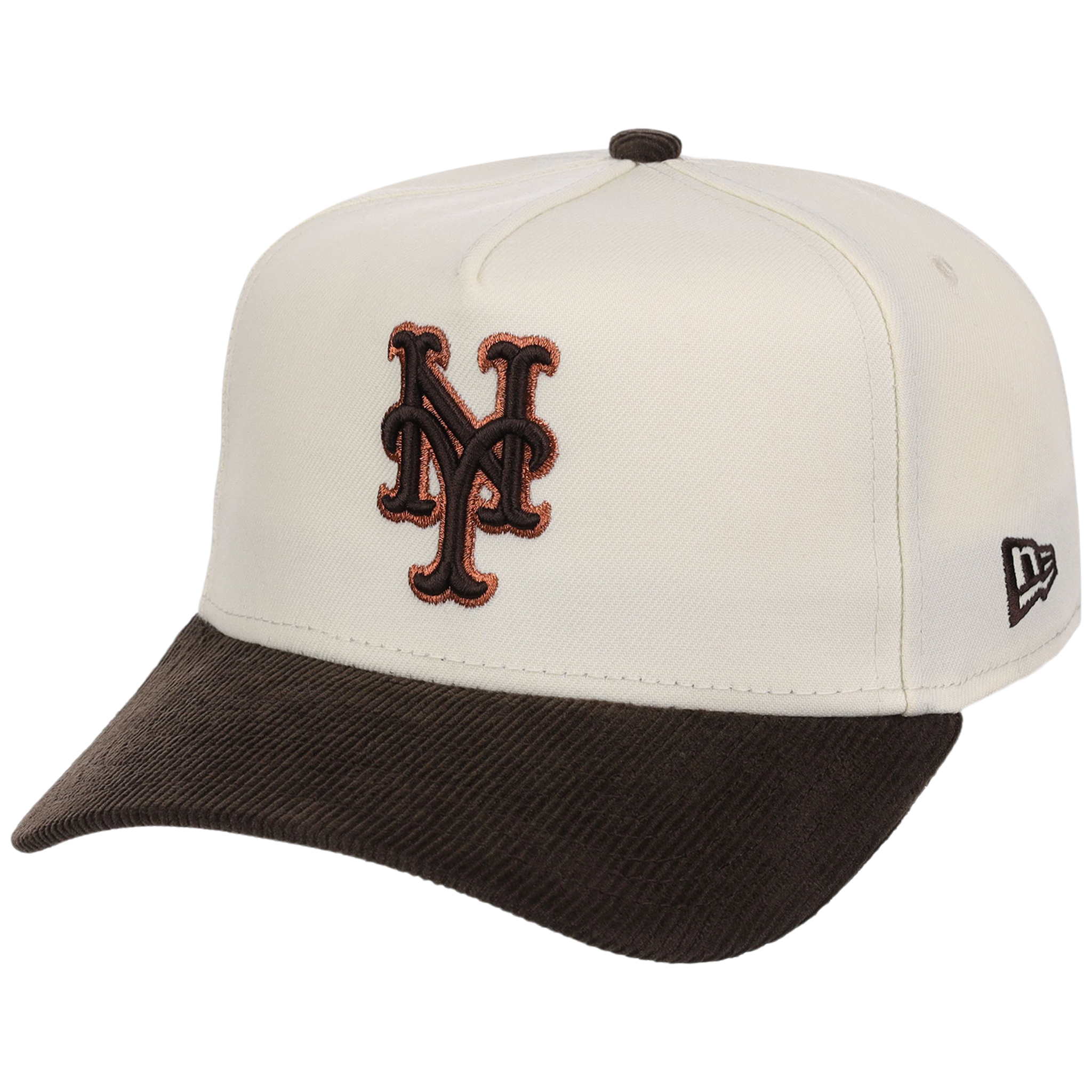 New York Mets MLB Chrome Walnut Cord New Era 59FORTY