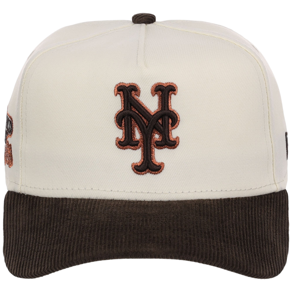 New York Mets MLB Chrome Walnut Cord New Era 59FORTY