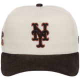 New York Mets MLB Chrome Walnut Cord New Era 59FORTY