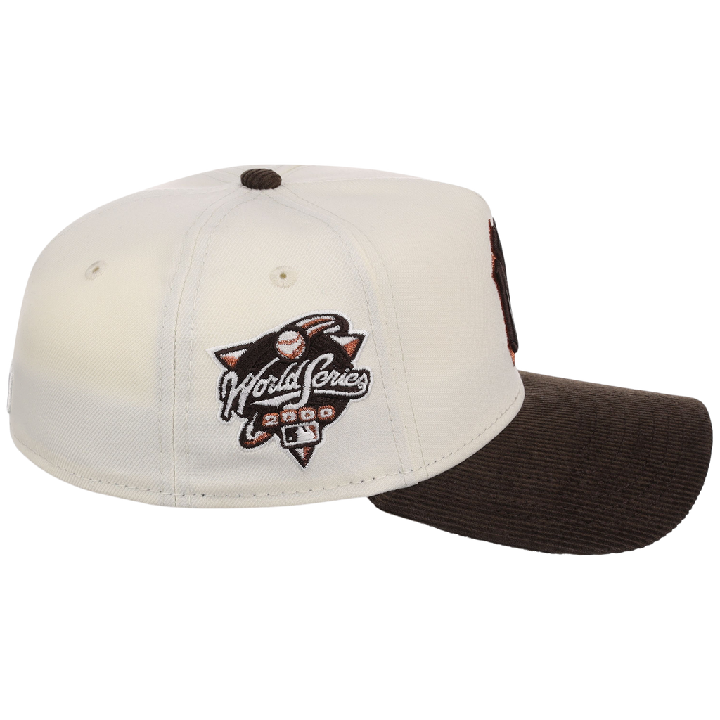 New York Yankees MLB Chrome Walnut Cord New Era 59FORTY